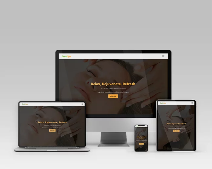 Spa Beauty Salon Website Design by ARIDESIGN in Limpopo